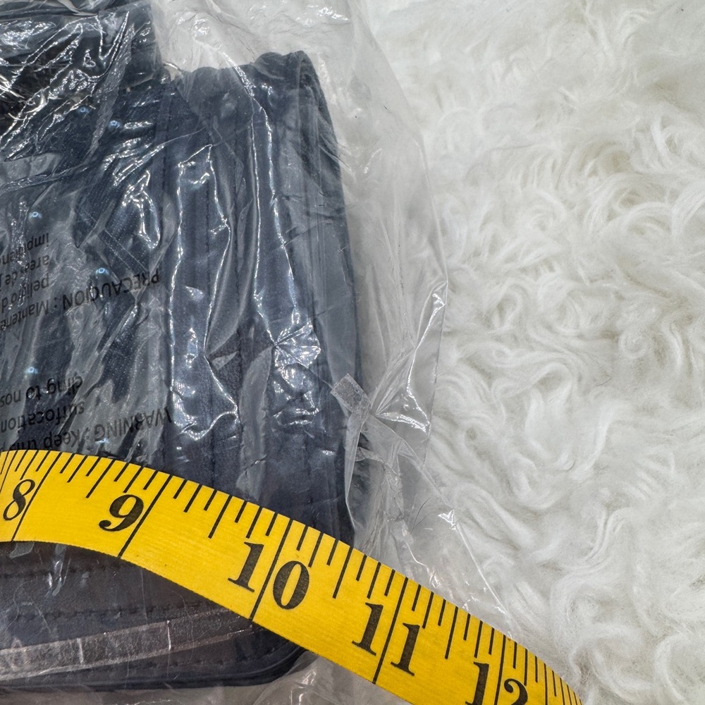 Badgley Mischka  Denim Diamond Quilted Crossbody w/Matching Pearls NWT - Picture 12 of 13